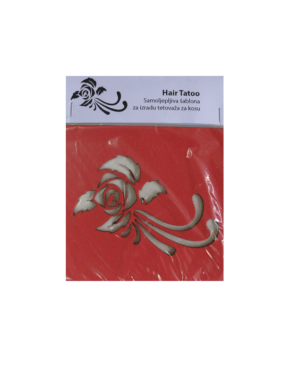 HAIR TATTOO RUŽA