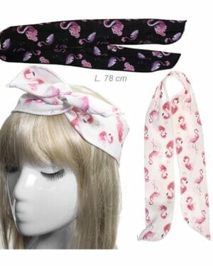 traka za kosu flamingo