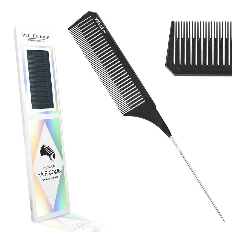 Highlighting Comb Black Kutikula Frizerska Oprema 5521