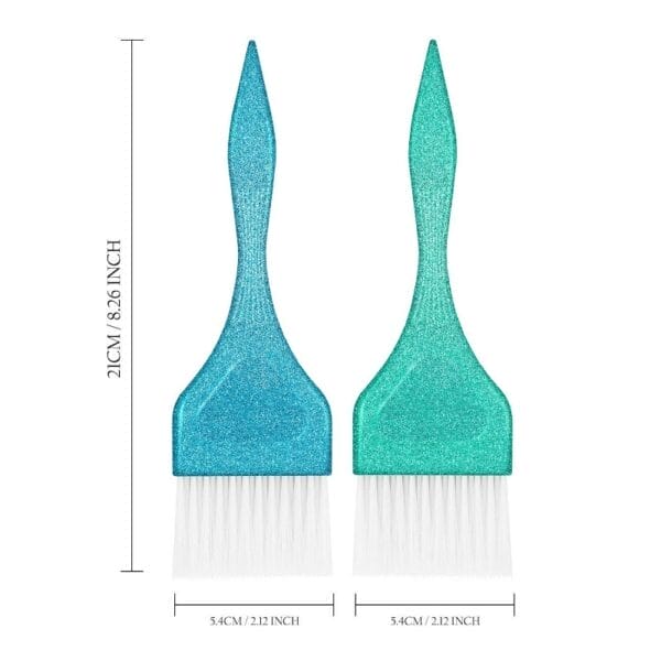 WIDE BRUSH SET GLAM mint/blue - Slika 3