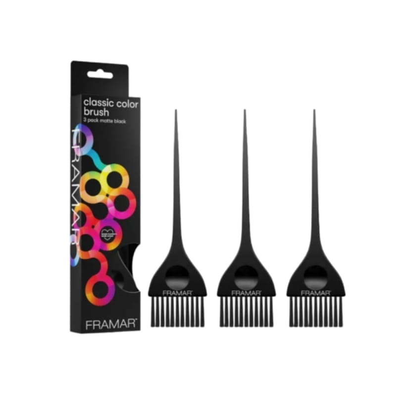 CLASSIC BRUSH SET BLACK MATTE